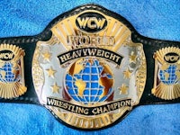 wcw world heavyweight wrestling championship belt