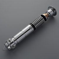 a 3d model of a star wars saber