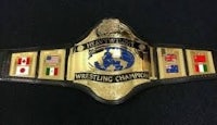 the world wrestling championship belt